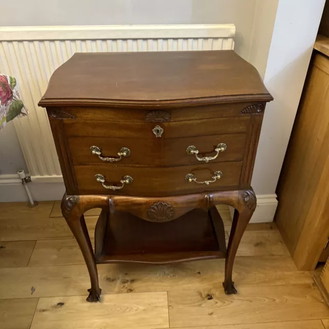 19th Century Mahogany Cabinet On Stand