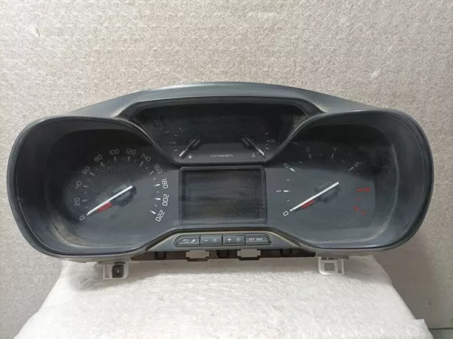 9837553680 TABLEAU DE bord compteur pour CITROEN C3 1.2 12V E-VTI 2009 ...