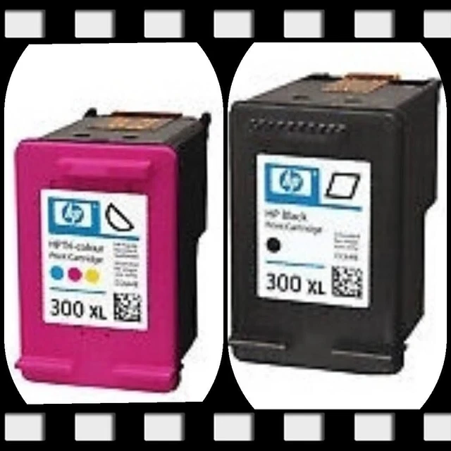 CARTUCCE "ORIGINALI RIGENERATE" HP 300XL BK e HP 300XL COLORE