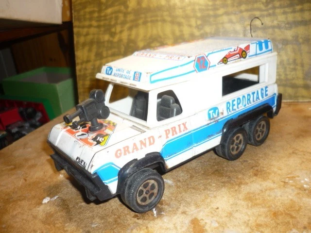 ANCIEN FRANCE VEBE Camion Tracteur Militaire Cle Tole Jep Joustra Cr Lr