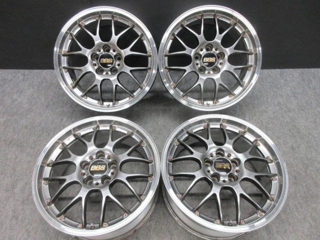 JDM WHEELS BBS 18x8J 5x112 35 BBS RS-GT Set4 WM $4,155.97 - PicClick CA