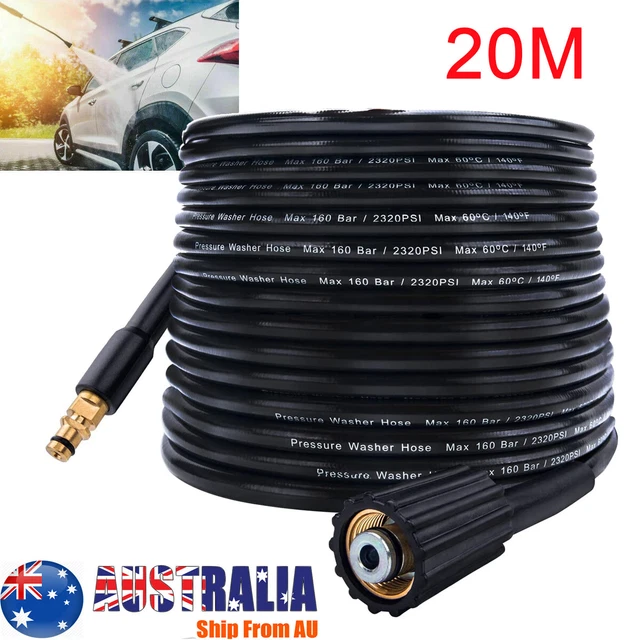 20m Spare Pressure Washer Hose Replacement For Karcher K2 K3 K4 K5 Water-Parts