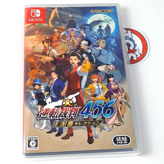 Apollo Justice Ace Attorney Trilogy (Gyakuten Saiban 4 5 6) Switch Multilanguage