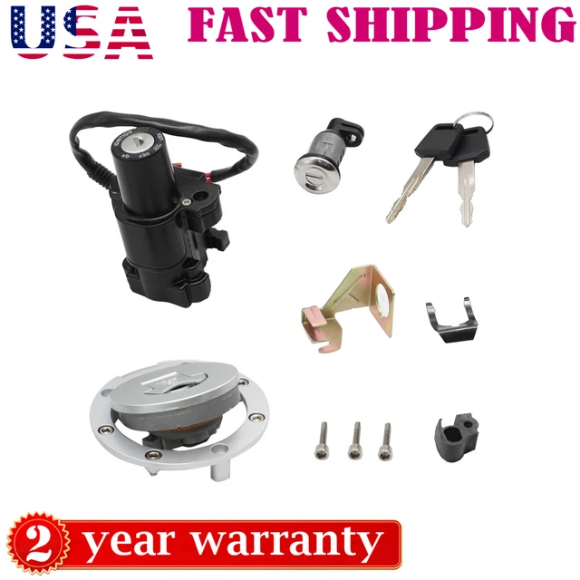 IGNITION SWITCH FUEL Gas Cap Seat Lock Key Set For Honda CBR1000RR 2007