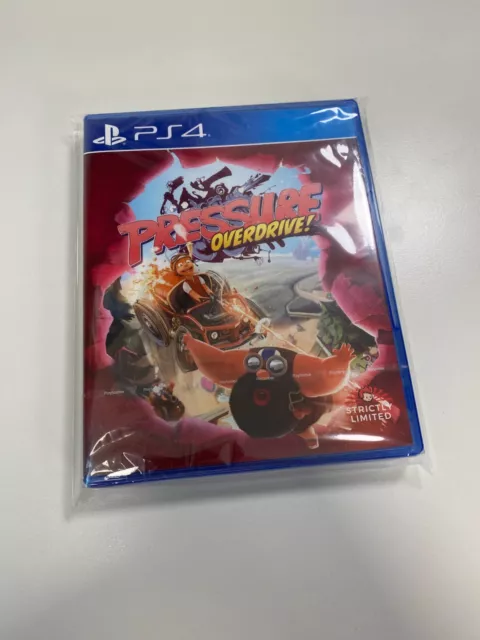 PRESSURE OVERDRIVE - PS4 SLG Strictly Limited Games - BRANDNEW / SEALED