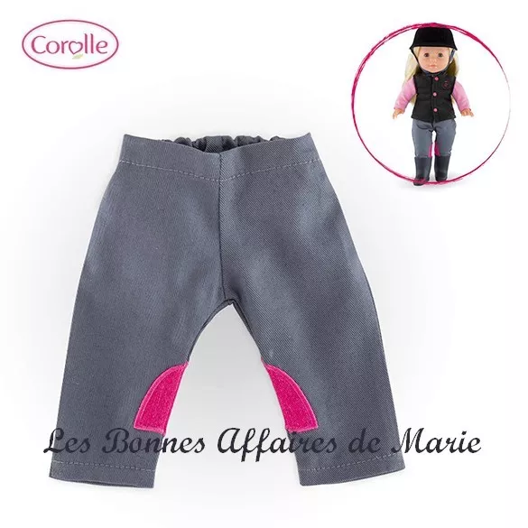 COROLLE Pantalon d’équitation pour poupée 36 cm - Neuf sous blister