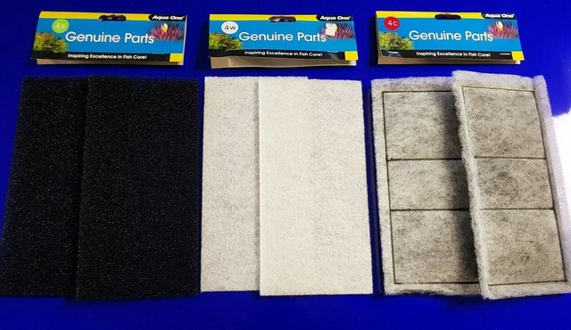 Aqua One AquaStyle 850, Filter Carbon/Sponge/Wool Media Cartridge