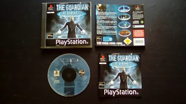 THE GUARDIAN OF DARKNESS : JEU Sony PLAYSTATION PS1 PS2 Cryo, boîtier cassé