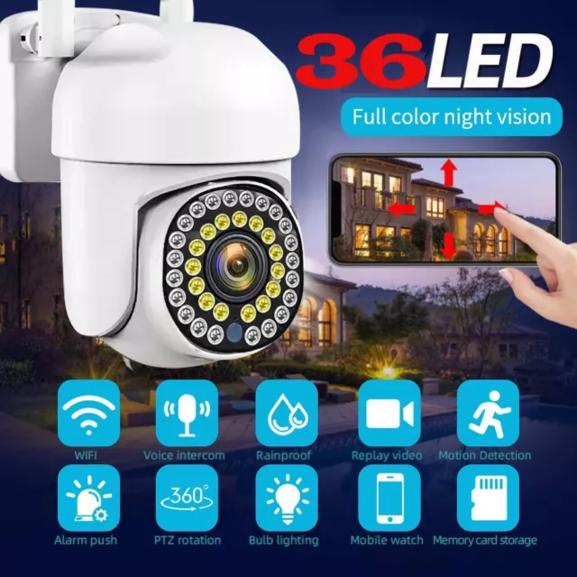 Telecamera Wifi Esterno Camera Wireless Speed Zoom Full Hd Telecamere Nuove