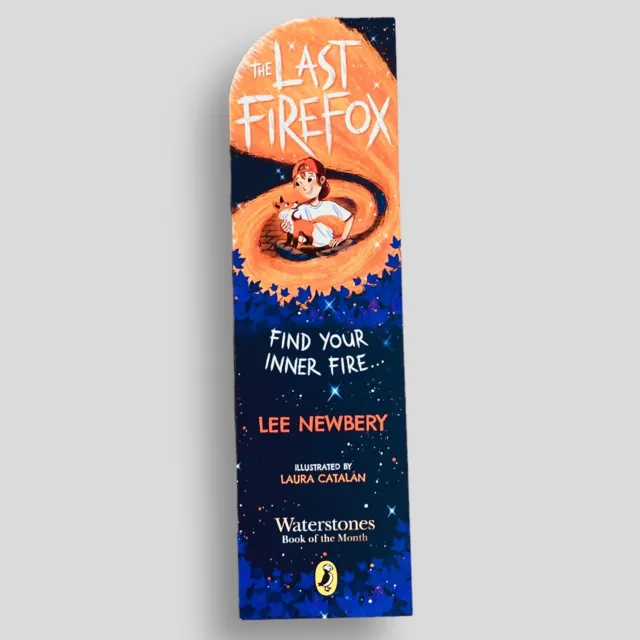 The Last Firefox Lee Newberry Collectible PROMOTIONAL BOOKMARK -not the book