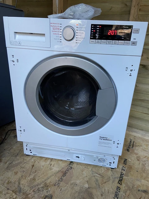 Howdens integrated washer shop dryer
