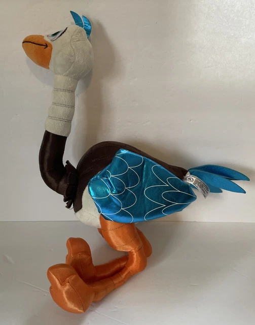 Disney Parks Disneyland Ostrich 18" Plush Miles Tomorrowland Stuffed Animal Bird