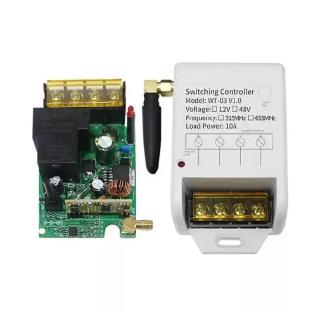 315 433MHz Wasserpumpe Universal RF Mini Controller Drahtloser Relaisempfänger