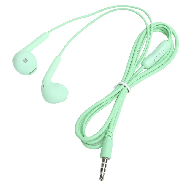 (Vert) Écouteurs Filaires U19 Avec Micro Intra-auriculaire écouteurs
