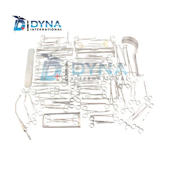 Major Basic Surgery Set 161 Pieces Surgical Instruments