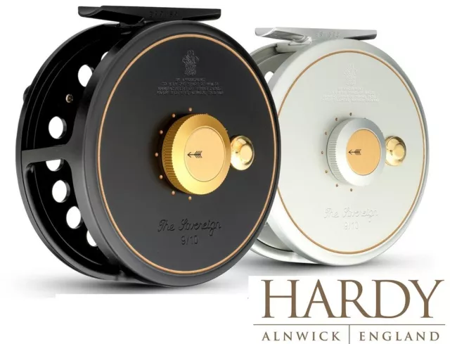 HARDY NEW 2023 Sovereign Fly Fishing Reels White / Black Made in England  £499.99 - PicClick UK