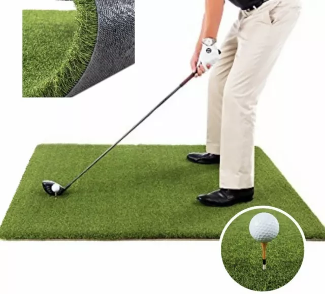 Tee Grass  Driving, Pitching Matt “TOP QUALITY 35MM GRASS”Practice  Ball 1MX1M