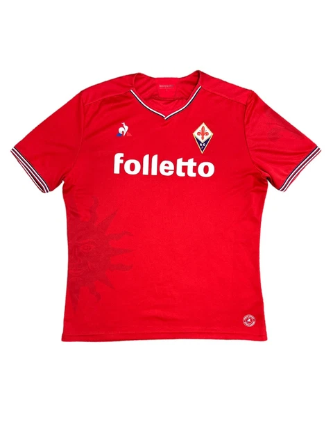 FIORENTINA LE COQ Sportif Football Shirt Jersey 2017/2018 4th XL