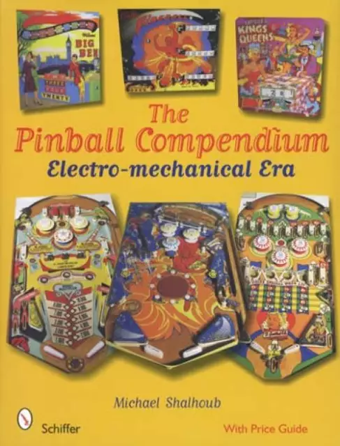 Pinball Machine Collector Reference 1930s-90s Bally Williams Gottlieb Parker Etc