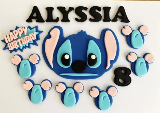 3D Shaker Stitch Cake Topper l Personalised