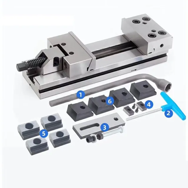 5 Inch High Precision Vice Tool Maker Vise for CNC Grinding Milling Machine