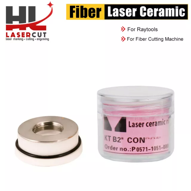 Laser Ceramic 32mm OEM Raytools Lasermech Bodor Nozzle Holder For Fiber Laser