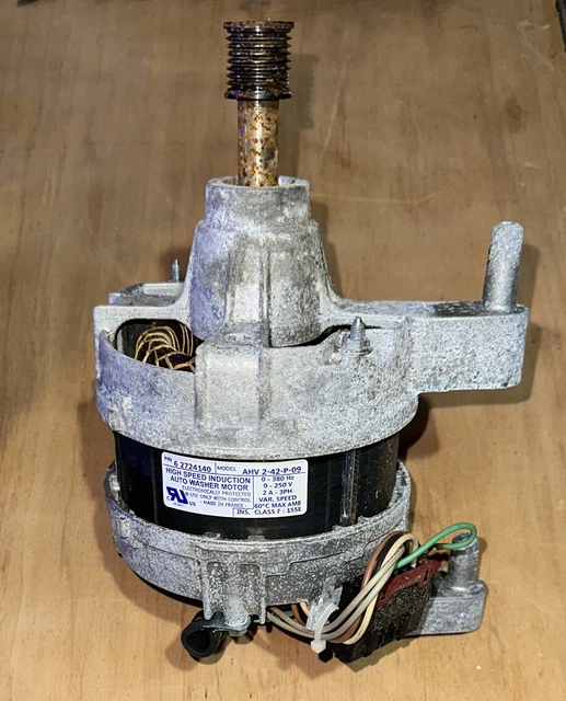 OEM Maytag Neptune Washer Drive Motor P/N 62724140 , Model # AHV2-42-p-09