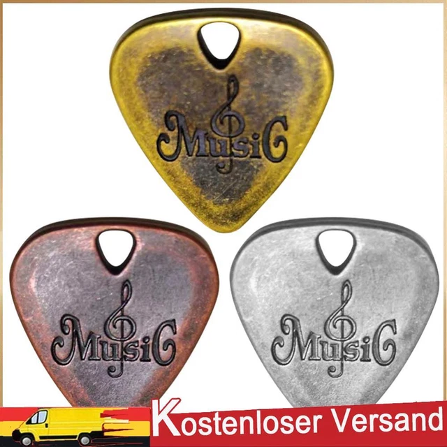 Metal Pick Zinc Alloy Pick Plectrum for Electric Guitar Musical Instrument Parts