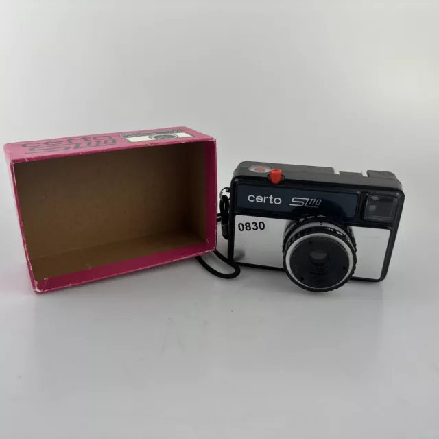 CERTO SL110 - fotocamera per immagini piccole + IMBALLO ORIGINALE X008-830