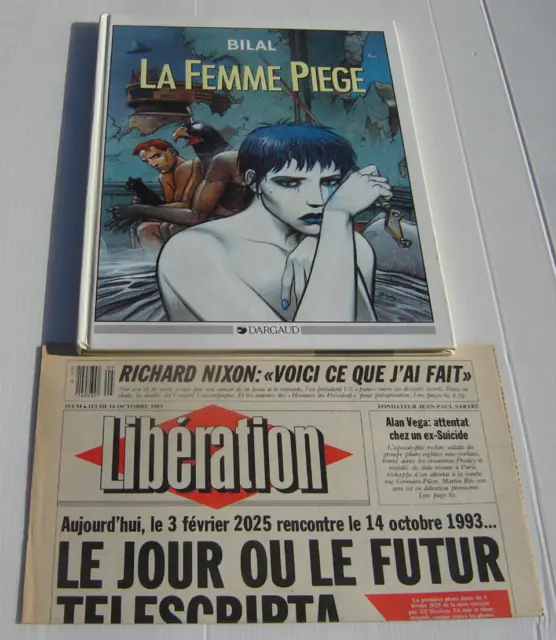 NIKOPOL . 2 . La Femme Piège . Avec faux Libération . ENKI BILAL . BD EO DARGAUD