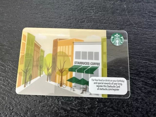 Starbucks 2013 Pike Place City Neighborhood Store Coffee Gift Card