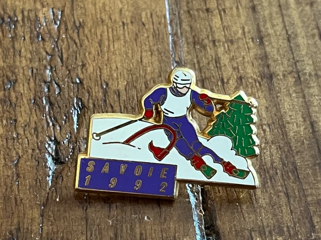 PINS PIN OLYMPIQUE OLYMPIC JO ALBERTVILLE 92 1992 ARTHUS BERTRAND DORE
