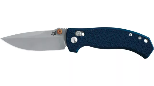 Coltello chiudibile FOX ANZU alluminio anodizzato blu MagnaCut Made in Italy