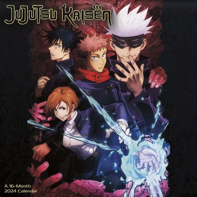 TRENDS INTERNATIONAL, Jujutsu Kaisen 2024 Wall Calendar $17.99 - PicClick