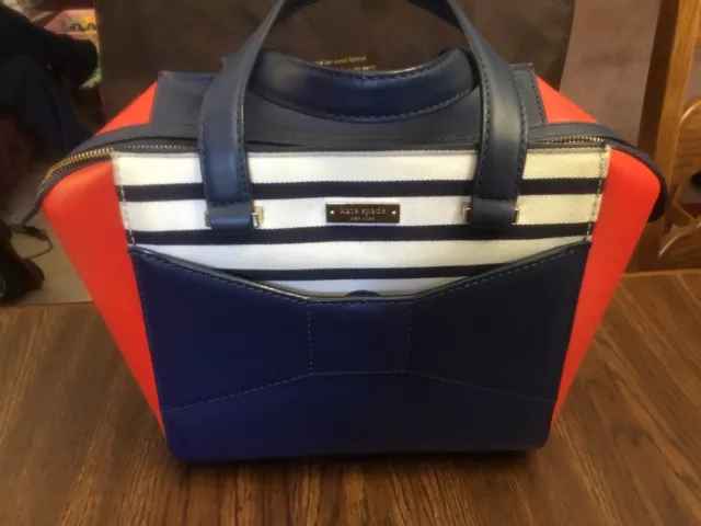 Kate Spade New York 2 Park Avenue Beau Leather Handbag w/Dustbag - EUC