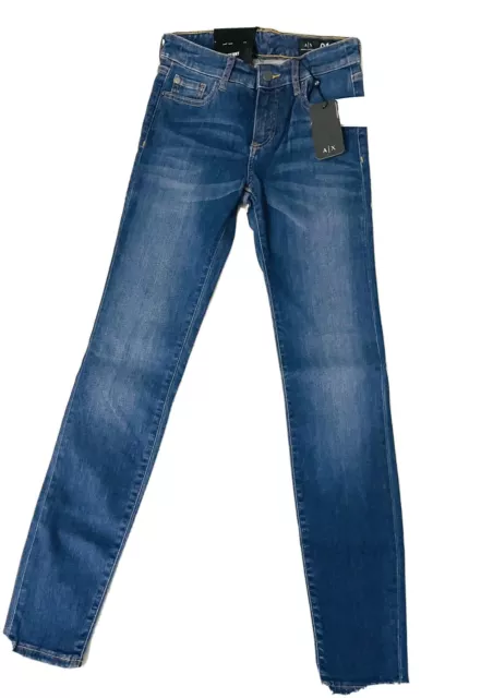 Armani Exchange Womens J01 SUPER-SKINNY JEANS