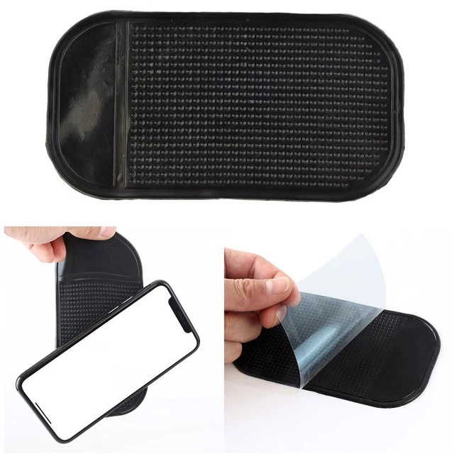 Anti Slip Rubber Grip Mat for Car Dashboard Secure Your Phone and Small Items