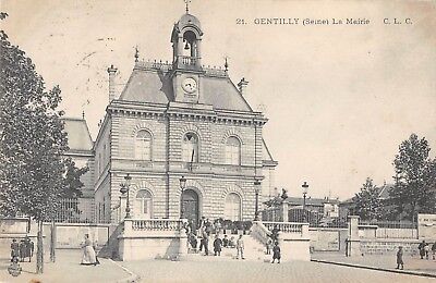 Cpa 94 Gentilly La Mairie