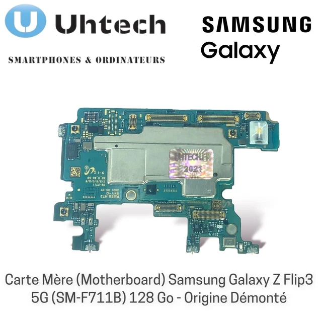 Carte Mère Samsung Galaxy Z Flip 4 128Go Fonctionnelle (avec Appareils Photo) - Occasion