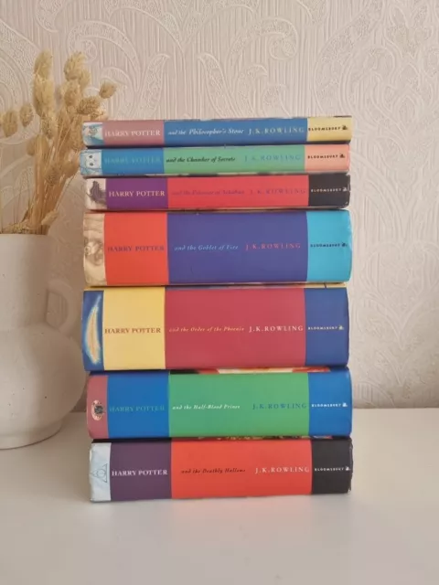 Harry Potter Book Set Bloomsbury ALL HARDBACK  Complete 1-7 See Description