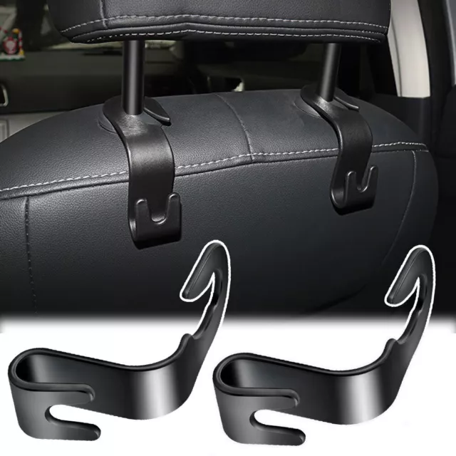 Black Auto Car Seat Hook Purse Bag Hanger Organizer Holder Clip Hook Accessories