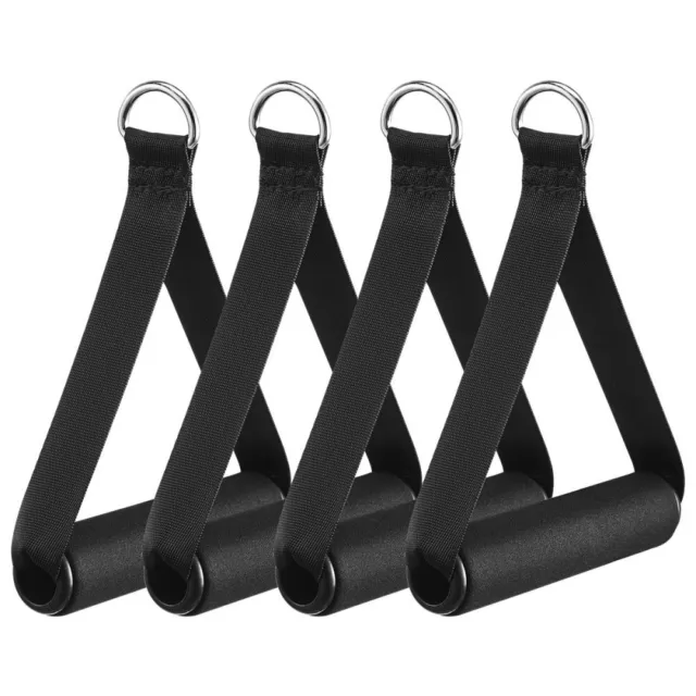 4pcs Single-Grip-Griffe + Carabiner Clips für Yoga + Fitness ( )
