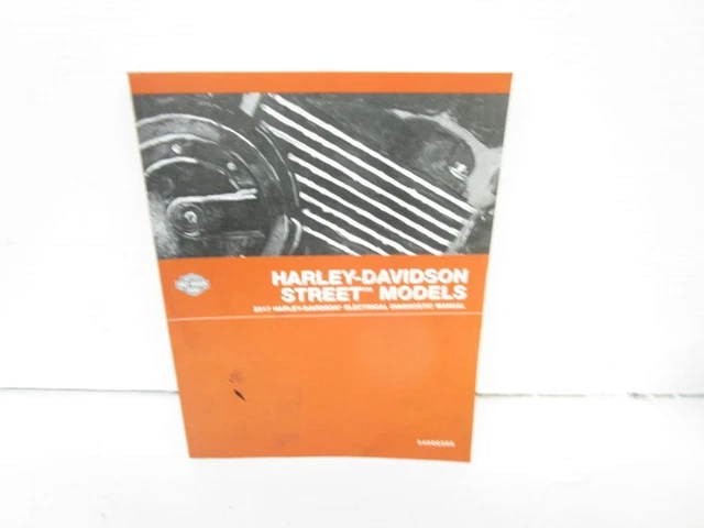 Harley Davidson OEM Electrical Diagnostic Manual 2017 Street Models 94000398
