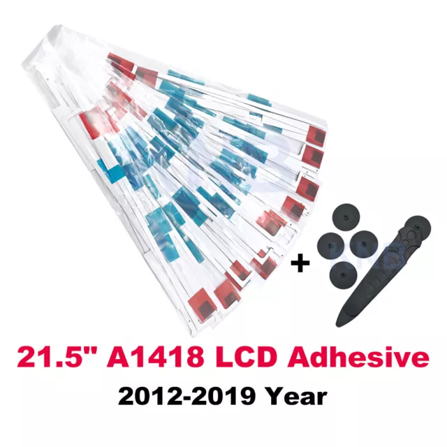 10x LCD Display Adhesive Strips Sticker Tape w Tool For iMac 21.5" A1418 A2116