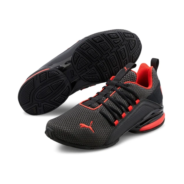Puma Schuhe Sneaker Sportschuhe Herren Axelion LS schwarz Herrenschuhe