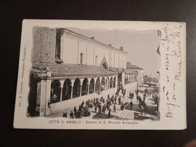 1921 Citta Sant'Angelo (Pescara) - duomo di San Michele Arcangelo