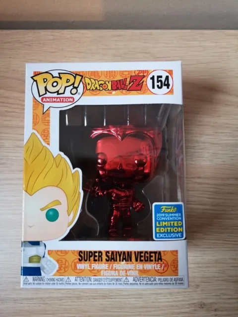 Funko pop Super Saiyan Vegeta 2019 Summer Convention Limited Edition N°154