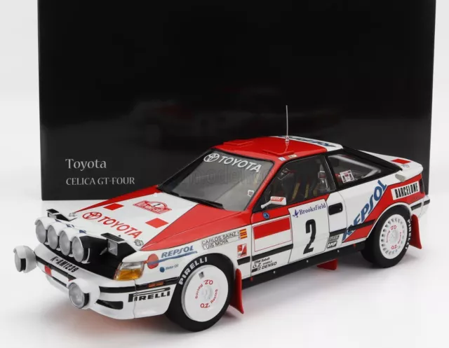 1/18 KYOSHO - TOYOTA - CELICA GT-FOUR ST165 (night version) N 2 WINNER 08961B