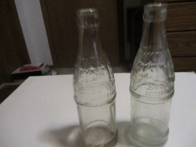 1923 PATENT SODA WATER COCA-COLA BOTTLE 6 oz,Wisconsin Dells,Wi. antique, old (2
