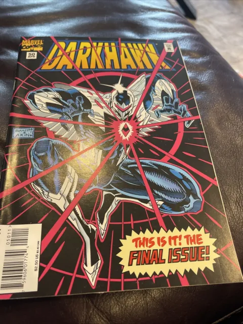 Marvel Comics DARKHAWK #50 Final Issue Low Print Run 2